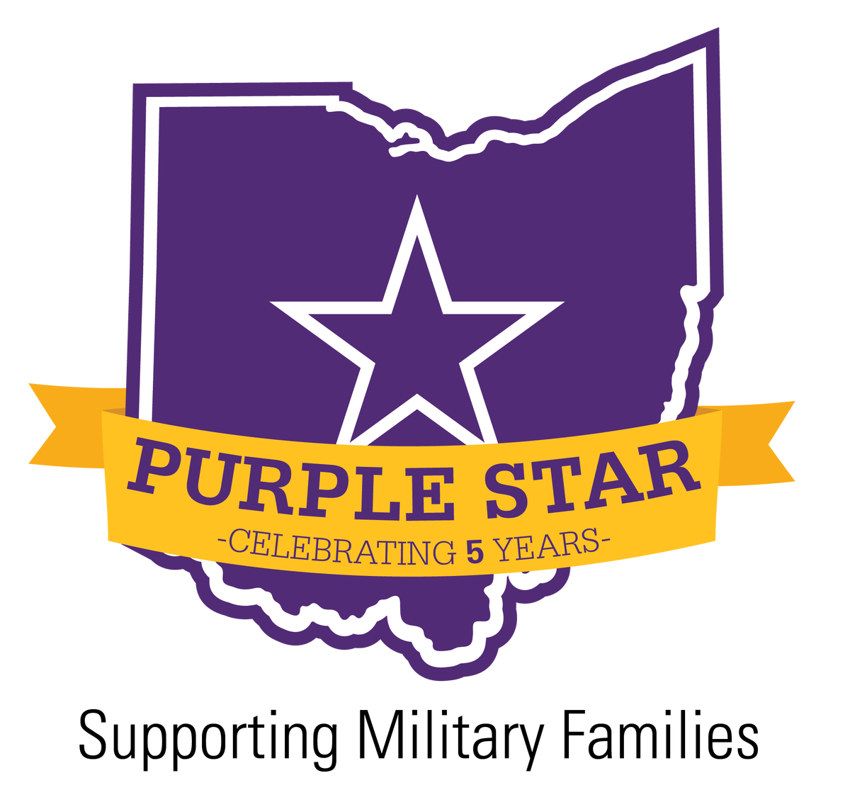 Picture of Ohio purple star